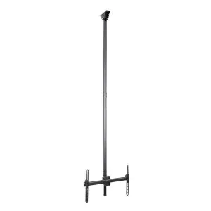 Startech.Com Tv Ceiling Mount - Full-Motion Universal Hanging Single Screen Mount With Adjustable Telescopic Long Pole -